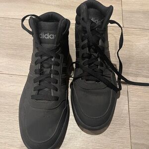 Adidas Men's Black High-Top Sneakers